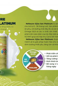 Sữa bột dành cho trẻ 6-36 tháng tuổi | Nefesure Ojizo San Platinum