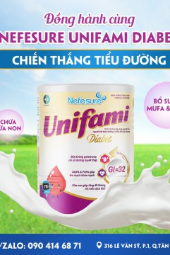 Đồng hành cùng Nefesure Unifami Diabet - Chiến thắng tiểu đường 