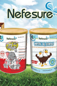 Lựa chọn sữa bột Nefesure - Lựa chọn cho sự chất lượng 