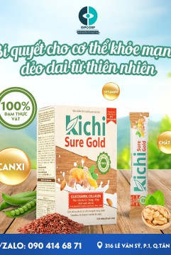 KICHI SURE GOLD - Bí quyết cho cơ thể khỏe mạnh, dẻo dai từ thiên nhiên.